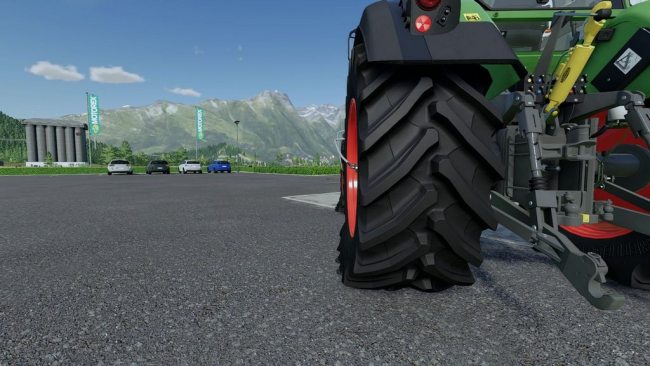 Fendt 700/800 TMS Vario (Tire Pressure)