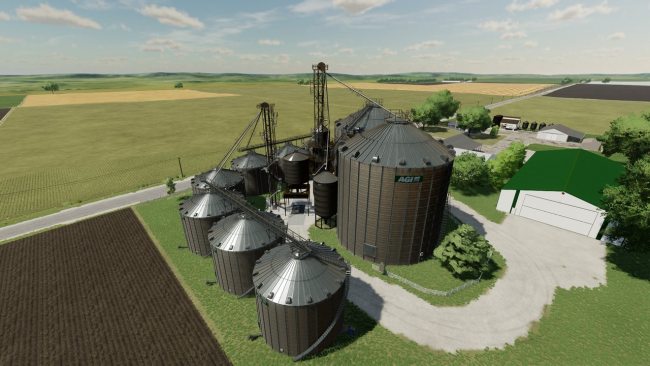 AGI MFS Silo/Dryer Complex