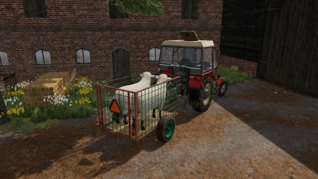 Old Cattle Trailer