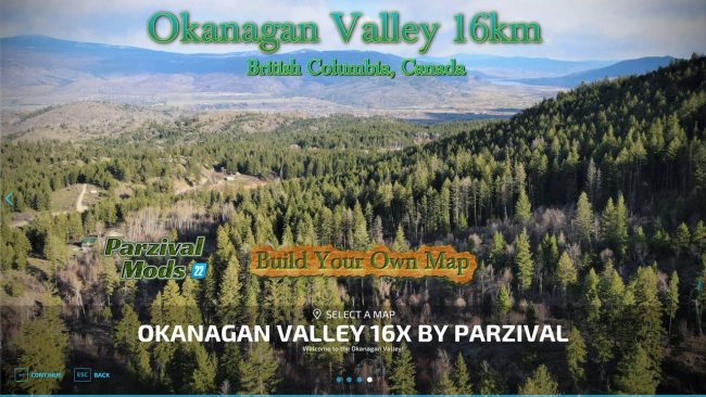 Okanagan Valley 16 km