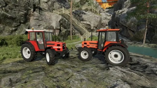 AGCO Allis 6690 and Same Explorer 90