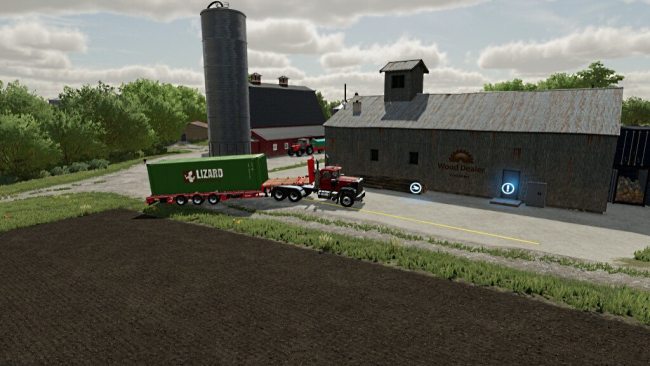 Wood Distributor For Containers