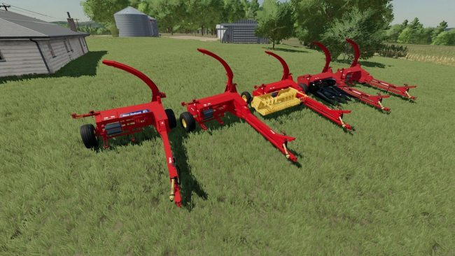 CNH Pull Type Forage Harvester