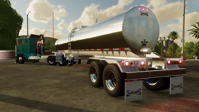 Walker 6500 Gallon Food Grade Tank Trailer