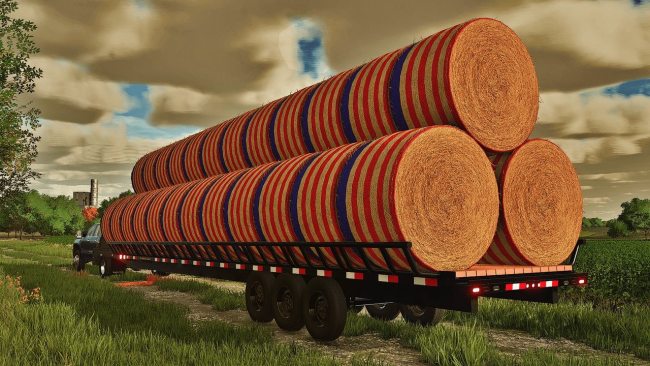 Kaufman 50ft Bale Hauler