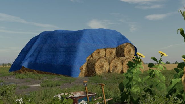 Round Bale Stack