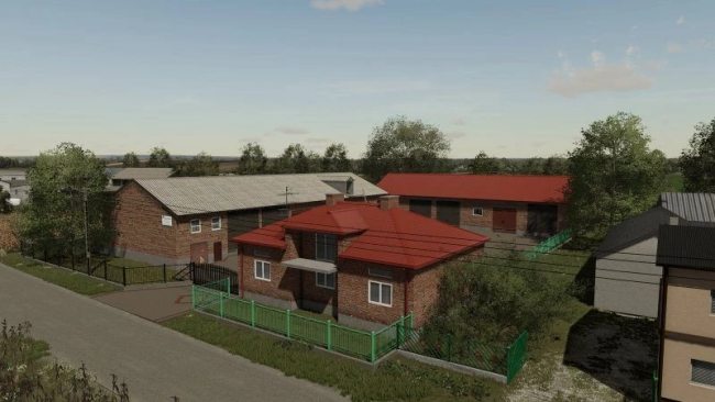 Brick buildings