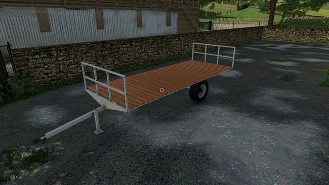 Artisanal Flatbed Trailer