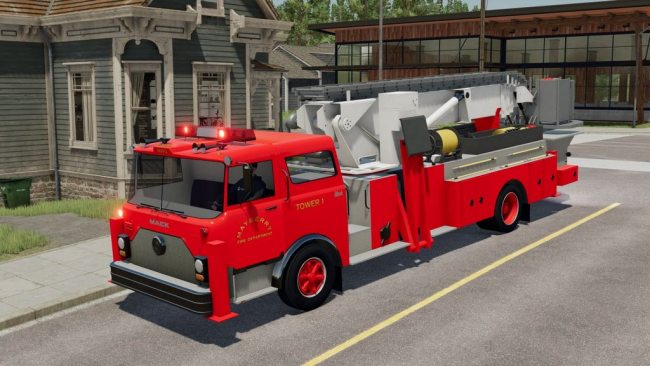 Mack CF Tower Ladder