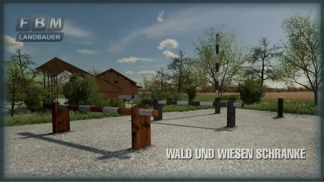 Forest And Meadow Barrier