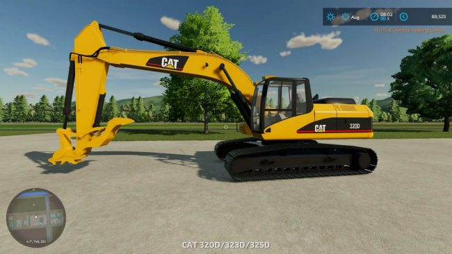 Cat 20 Ton Excavator Pack