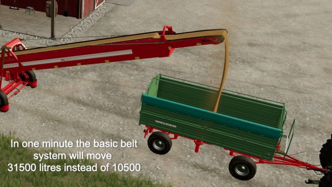 Faster Conveyor Belts