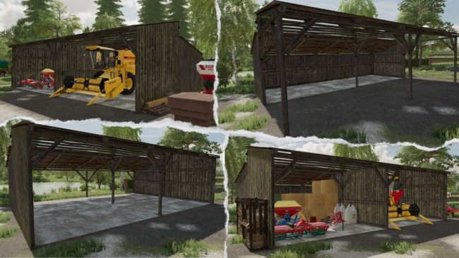Modular Wooden Shed