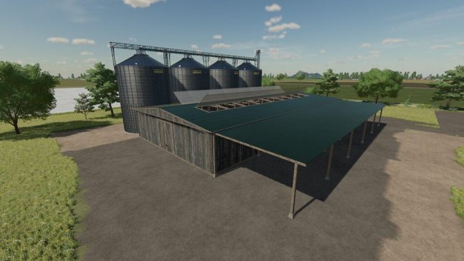 Pack Of Five Rustic Machine Sheds