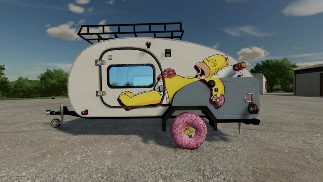 Simpsons Camper