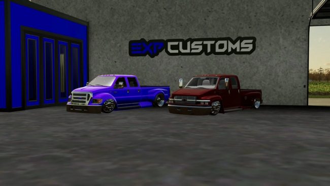 Ford F650 Slammed
