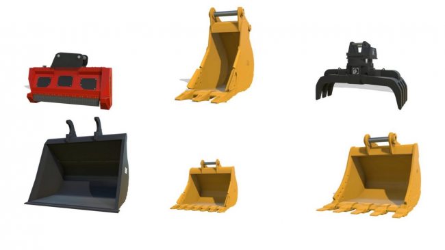 20-40 Ton Excavator Bucket Pack
