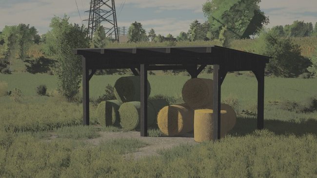 Малый деревянный навес - Small Shed