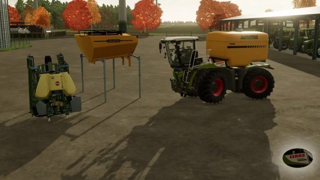SaddleTrac Tank Pack for the CLAAS Saddle Trac 4200