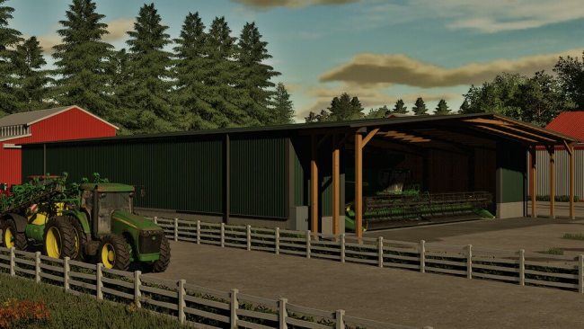 Wide Garage