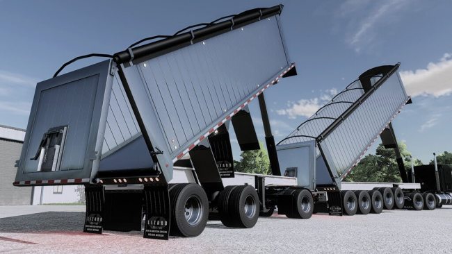 Lizard Superior End End Dump Trailer Pack