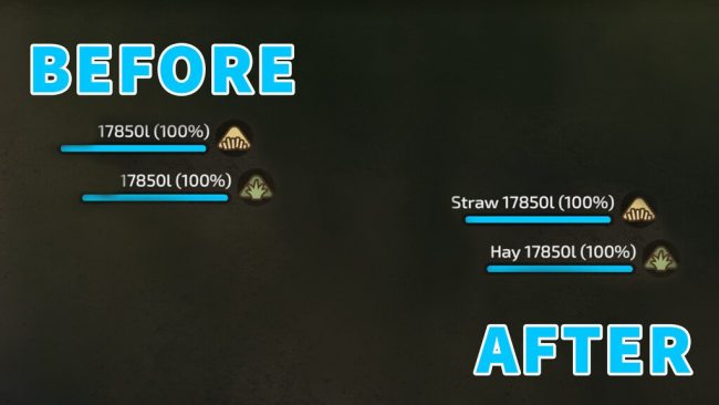 Show Filltype Name