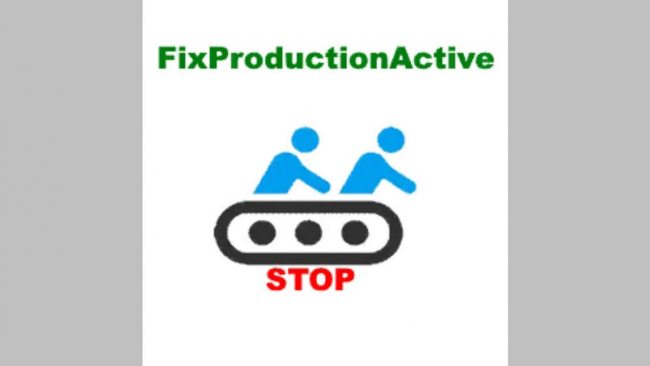 Fix Production Active