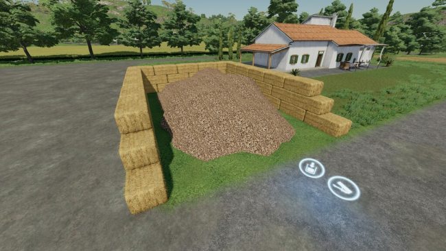 Bale Bunker For Sugarbeet