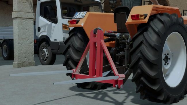 Small bale fork