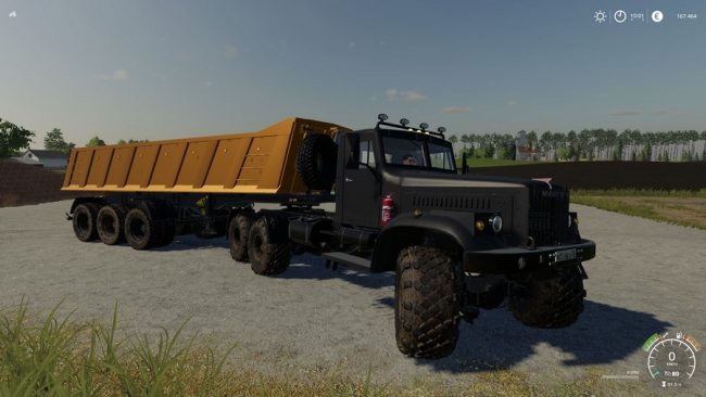 КрАЗ-255б и МАЗ-953000-017 2