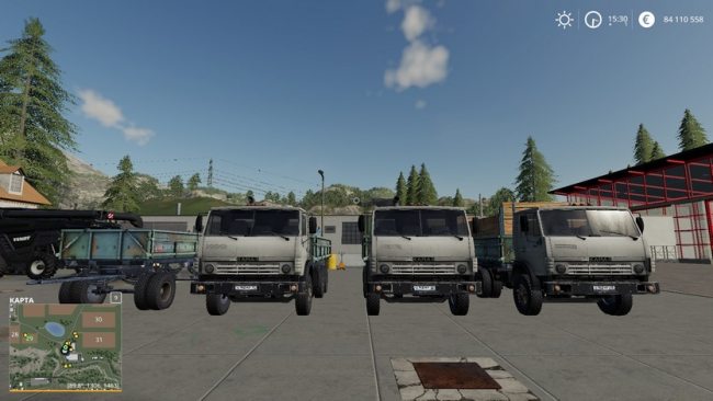 КамАЗ-5320 и ГБК-8551 2