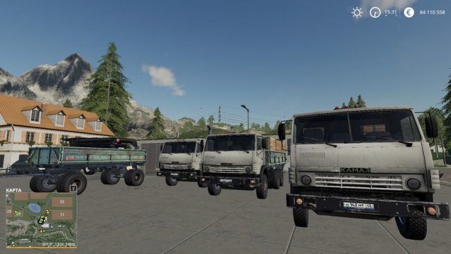 КамАЗ-5320 и ГБК-8551 4