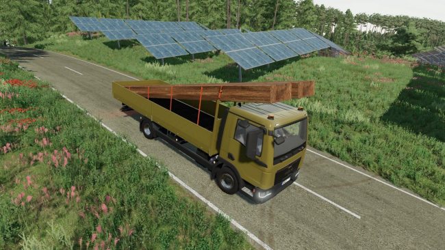 Wood Beam 8m
