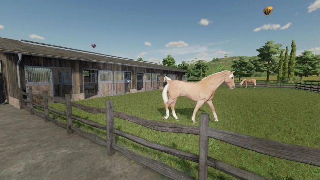 Old Style Horse Paddock