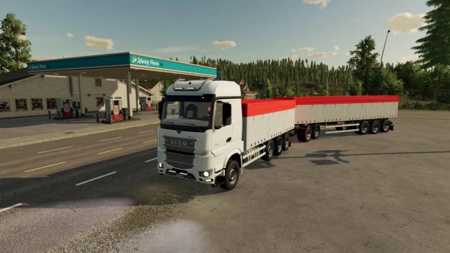 Sisu Grain Truck + Trailer