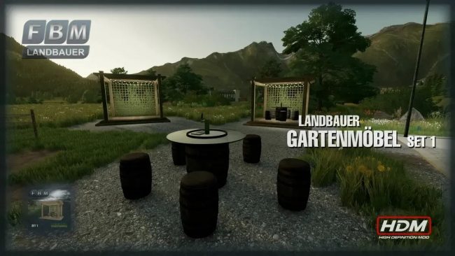 Garden Furniture Set 1