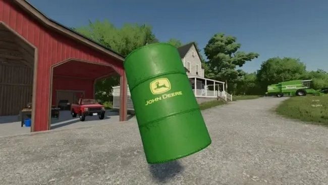 John Deere Fass