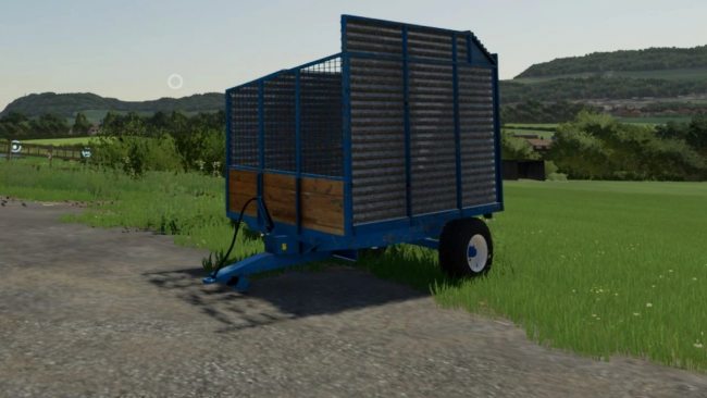 Crooks Single Axle Silage Trailer