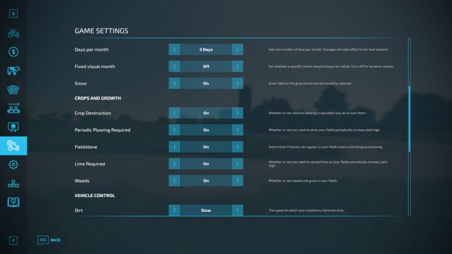 New Career Defaults