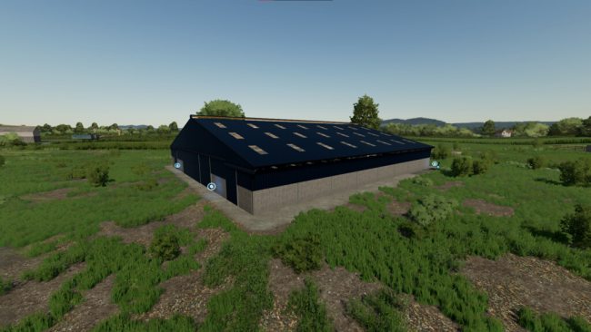 Eight Bay Double Cow Shed