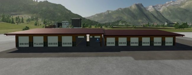 AustriaModding Drive-through hall big