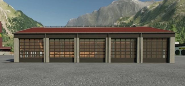 Austria Modding Moderne Halle