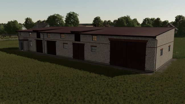 Barn With Cowshed