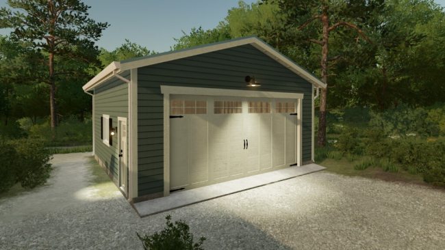 American Two Car Garage