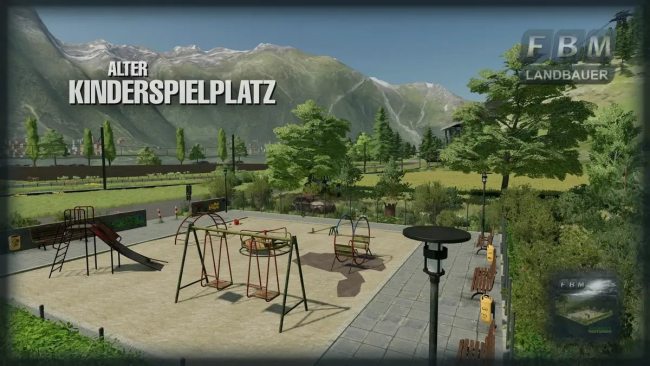 Старая детская игровая площадка - Old Children's Playground