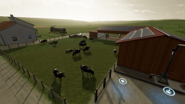 Cow Barn L Shape