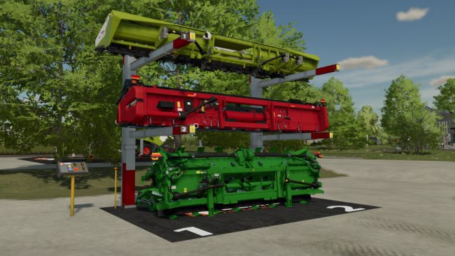 Lizard Hydra-Glide XL Header Storage System
