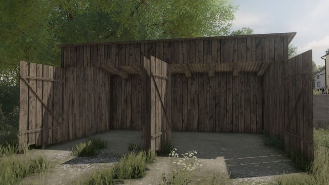 Old Wooden Garage