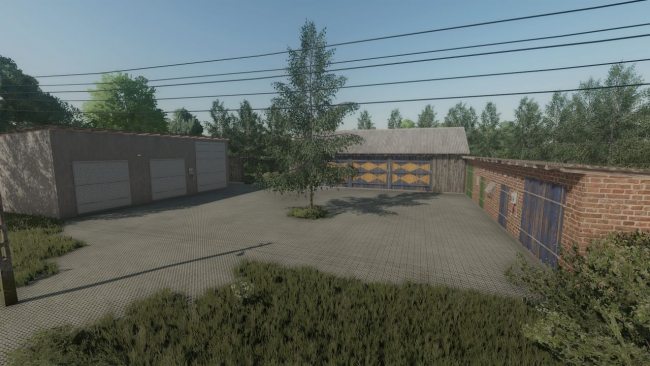 Polish Cowshed with Garage