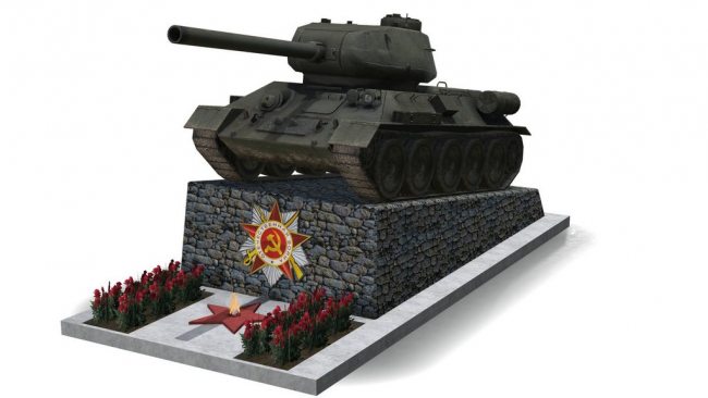 Стела Танк T34
